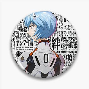 Rei Ayanami Neon Genesis Evangelion Pin