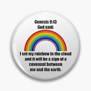 God's Rainbow ~ Genesis 9:13 Pin