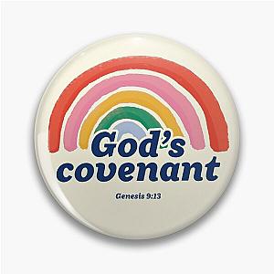 Rainbow God's covenant - Genesis 9 13 - Christian Collection Pin