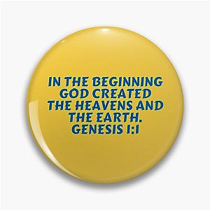 Bible Verse Genesis 1:1 Pin