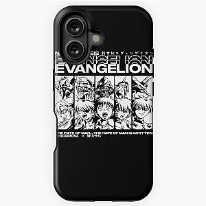 Neon Genesis Evangelion pilots Black iPhone Tough Case