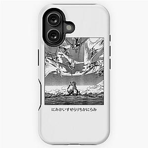 Neon Genesis Evangelion Manga Design (white) iPhone Tough Case