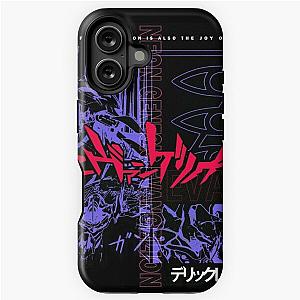 Neon Genesis evangelion cool anime design iPhone Tough Case