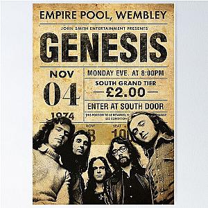 Genesis Band classic poster  Poster