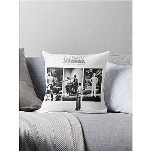 original of genesis band Throw Pillow