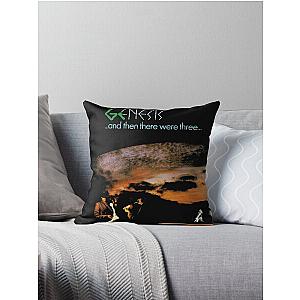 Genesis - ...And Then There Were Three... Throw Pillow