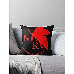 Nerv Logo, Neon Genesis Evangelion  Throw Pillow