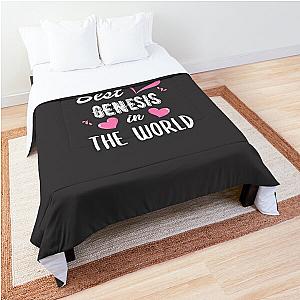 Genesis Name, Best Genesis in the World  -Gift shirt Comforter