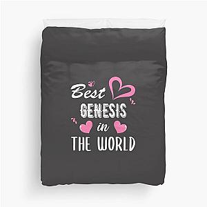 Genesis Name, Best Genesis in the World  -Gift shirt Duvet Cover