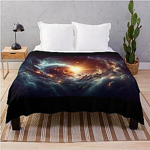 Cosmic Genesis Throw Blanket