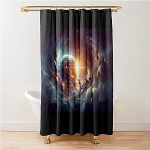 Cosmic Genesis Shower Curtain