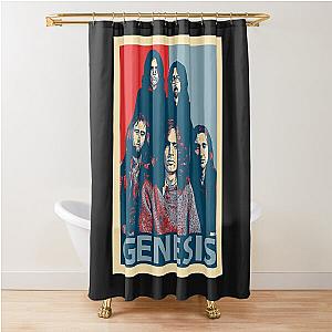 Genesis Rock Band  Shower Curtain