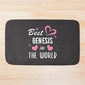 Genesis Name, Best Genesis in the World  -Gift shirt Bath Mat