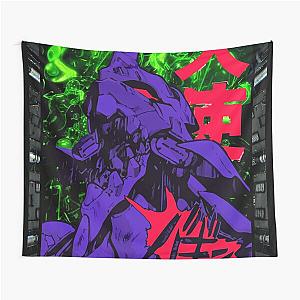 Neon Cyber Genesis Nerv Evangelion Tapestry