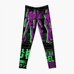 Neon Genesis Evangelion Retro Vintage Leggings