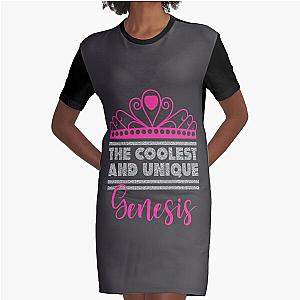 Genesis aunt unique girl sweet woman friend girlfriend   -Gift shirt Graphic T-Shirt Dress