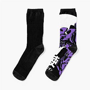 Neon Genesis Evangelion Retro Vintage Socks