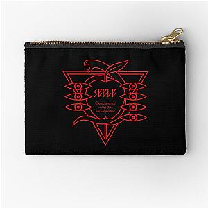 Seele Red Logo (Neon Genesis Evangelion) Zipper Pouch