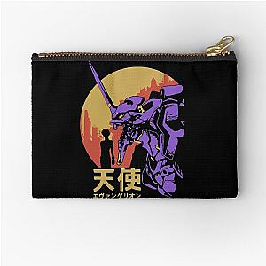 Neon Genesis Evangelion Retro Vintage Zipper Pouch