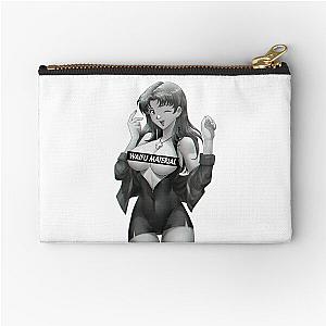 Neon Genesis Evangelion Misato Katsuragi Waifu material Zipper Pouch