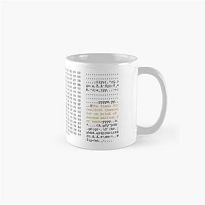 Bitcoin Genesis Block Raw Hex Block Data Classic Mug