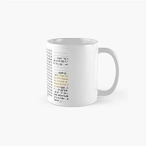 Bitcoin Genesis Block Code Classic Mug