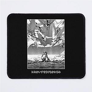 Neon Genesis Evangelion Manga Design (black) Mouse Pad