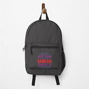 GENESIS Name. Keep Calm And Let GENESIS Handle It  -Gift shirt Backpack