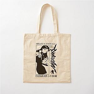 Misato Katsuragi - Neon Genesis Evangelion Cotton Tote Bag