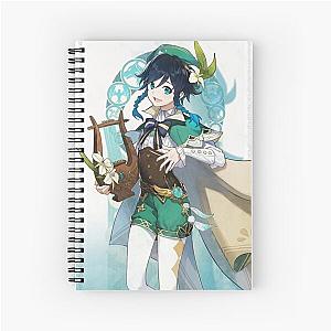 Venti Genshin Impact Spiral Notebook