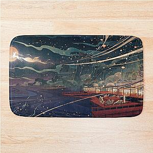 Light Lantern Festival Genshin Impact Bath Mat