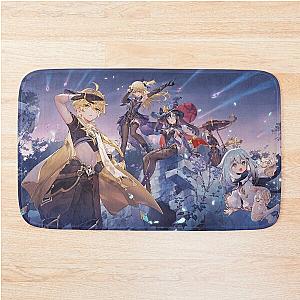 Genshin Impact - Unreturned Star Event With Mona And Fischl Official Artwork Bath Mat