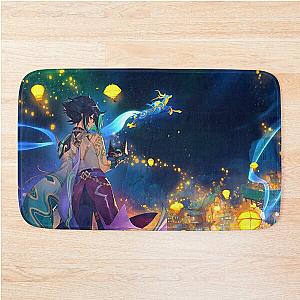 Xiao - Genshin Impact Puzzle "Lantern Rite" Bath Mat