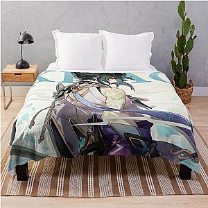 Xiao Genshin Impact Throw Blanket