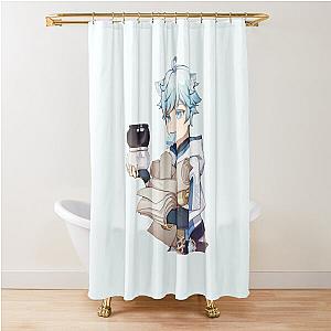 Chongyun Genshin Impact Shower Curtain