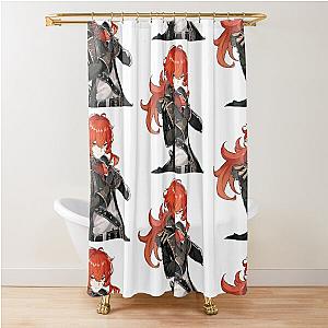 Genshin Impact Illustration Shower Curtain