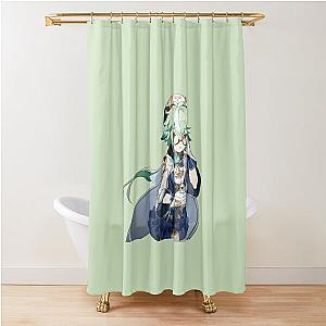 Sucrose - Genshin Impact Peeker Shower Curtain