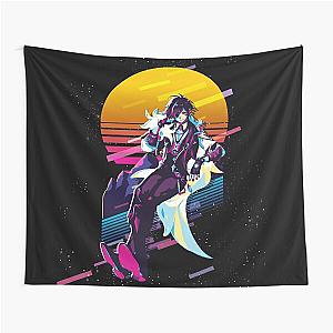 Kaeya - Genshin Impact 80s retro Tapestry