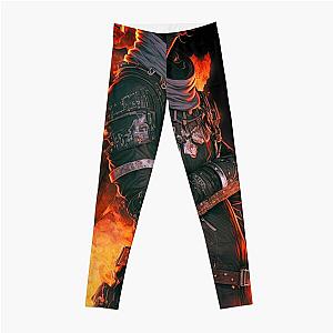 Genshin Impact Diluc Fan Art Leggings