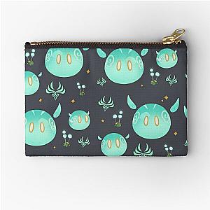 Genshin Impact Slimes Anime Zipper Pouch