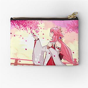 Yae Miko Genshin Impact  Zipper Pouch