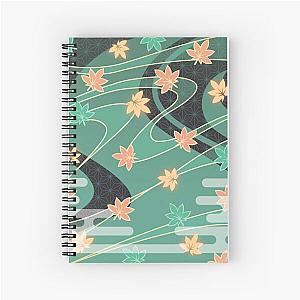 Genshin Impact - Kaedehara Kazuha Burst Pattern Spiral Notebook