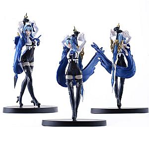 17cm Eula Anime Genshin Impact Action Figure Doll Toys