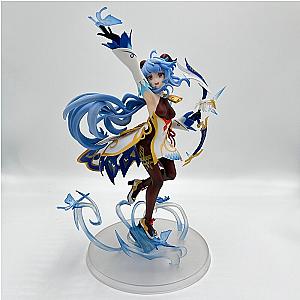 26cm Genshin Impact Ganyu Dancing Anime Action Figure Toys