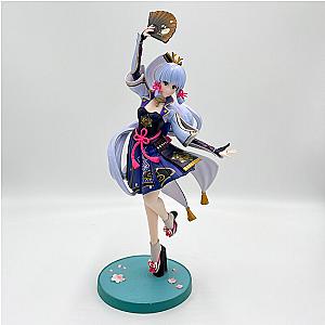 28cm Genshin Impact Kamisato Ayaka Anime Action Figure Toys