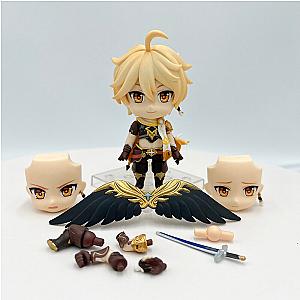 10cm The Traveler Aether Genshin Impact Anime Figure Doll Toys