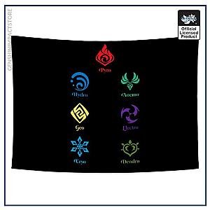 Genshin Impact Tapestries - Archon Elements