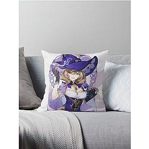 Lisa Genshin Impact Throw Pillow