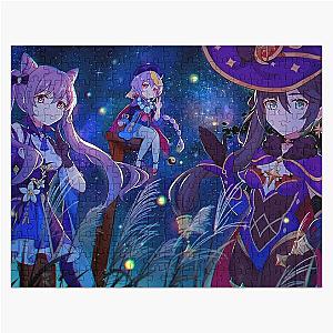 Genshin Impact Magical Anime Girls Jigsaw Puzzle