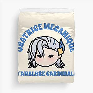 Neuvillette Genshin Impact oratrice mecanique d analyse cardinale - Morcaworks Duvet Cover